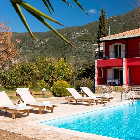 Red Vilă Nydri (Lefkada)